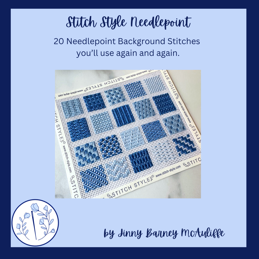 20 Background Stitches E-Book By Jinny McAuliffe