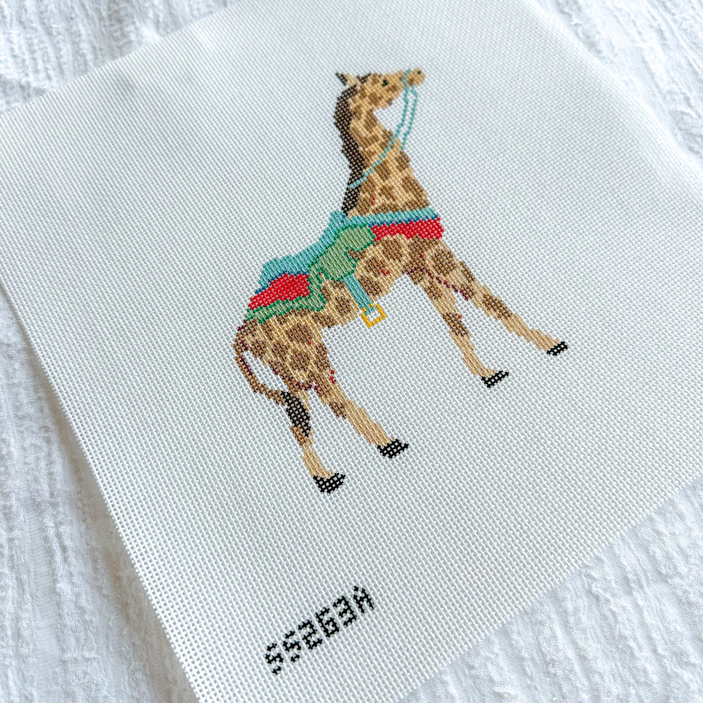 Carousel Animals 18 mesh Needlepoint Canvas