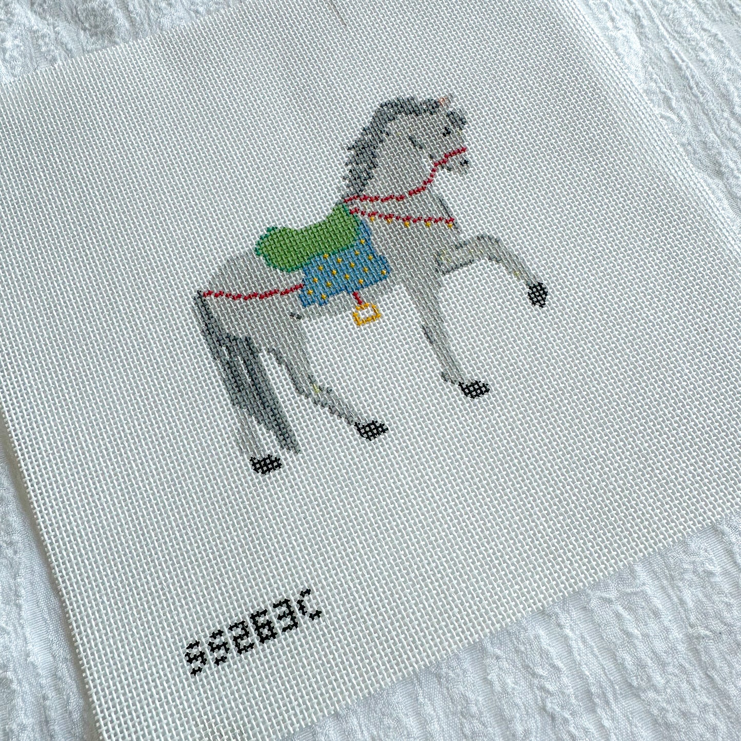 Carousel Animals 18 mesh Needlepoint Canvas