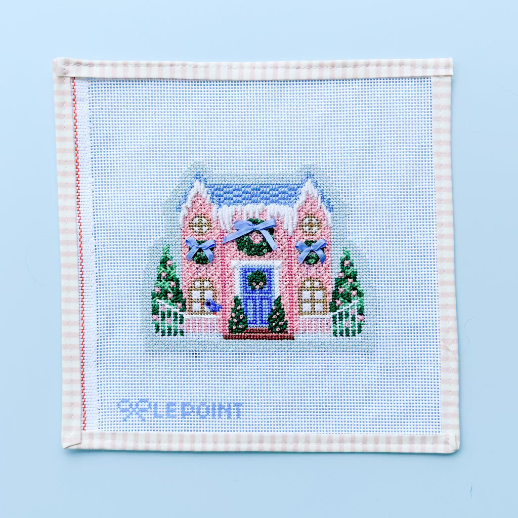 Stitch Guide for Le Point Studio Pink House