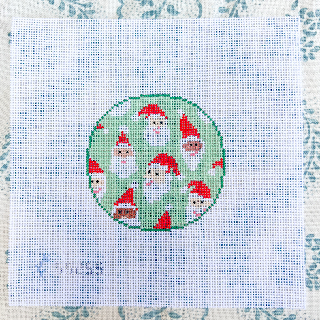 Santa Claus is coming to town Needlepoint Canvas