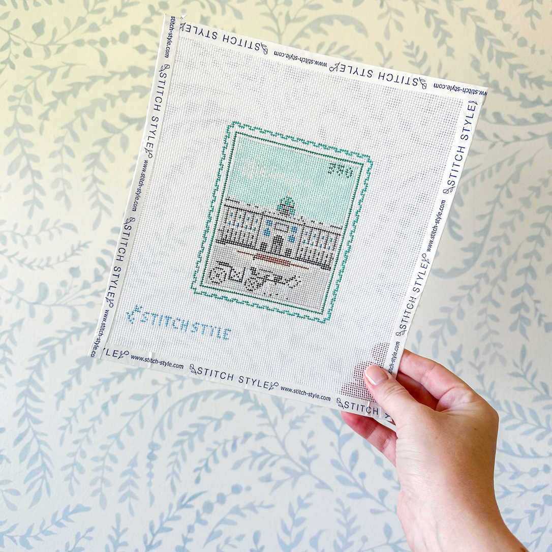 Vienna Hofburg 18 Mesh Needlepoint Canvas