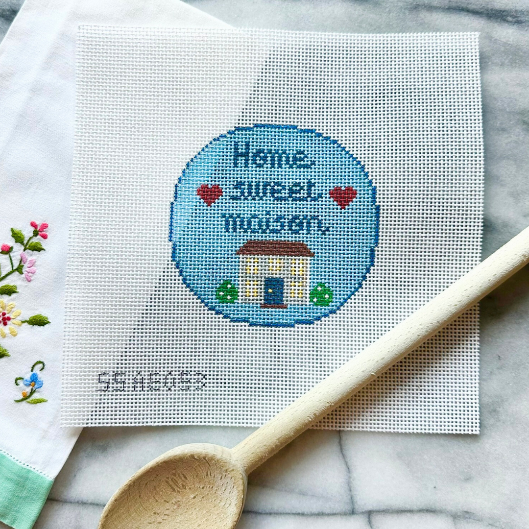 Home Sweet Maison Needlepoint Canvas