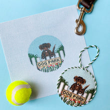 Load image into Gallery viewer, Dog Park Needlepoint Canvas Collection
