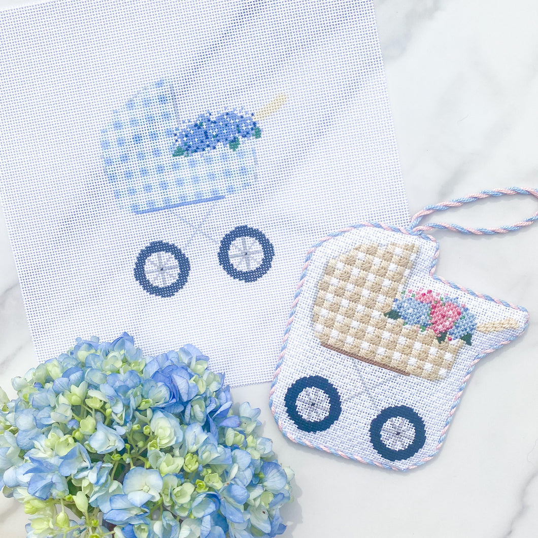 Baby Carriage Needlepoint Canvases