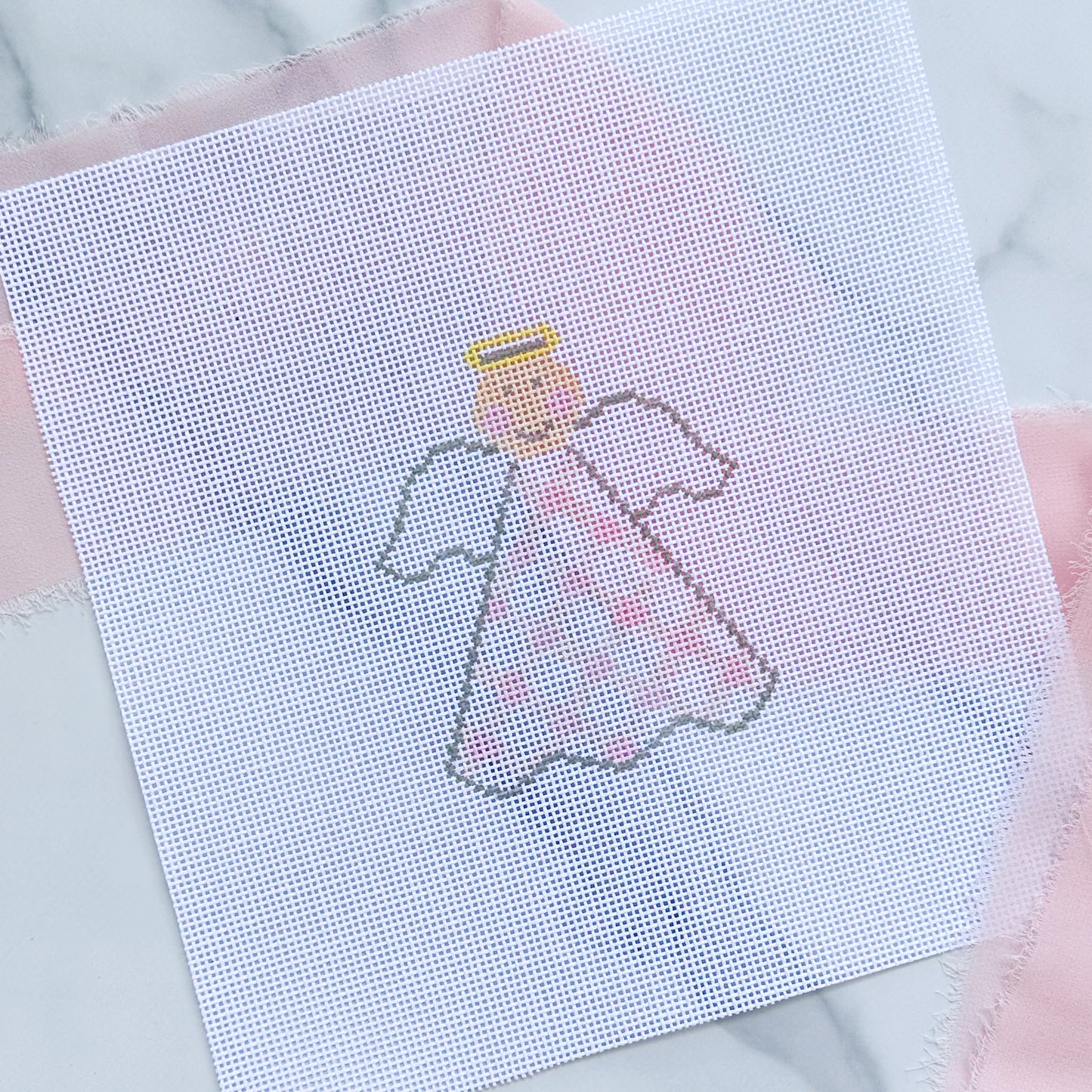 For Pete's Sake Pottery Angel Needlepoint Canvases