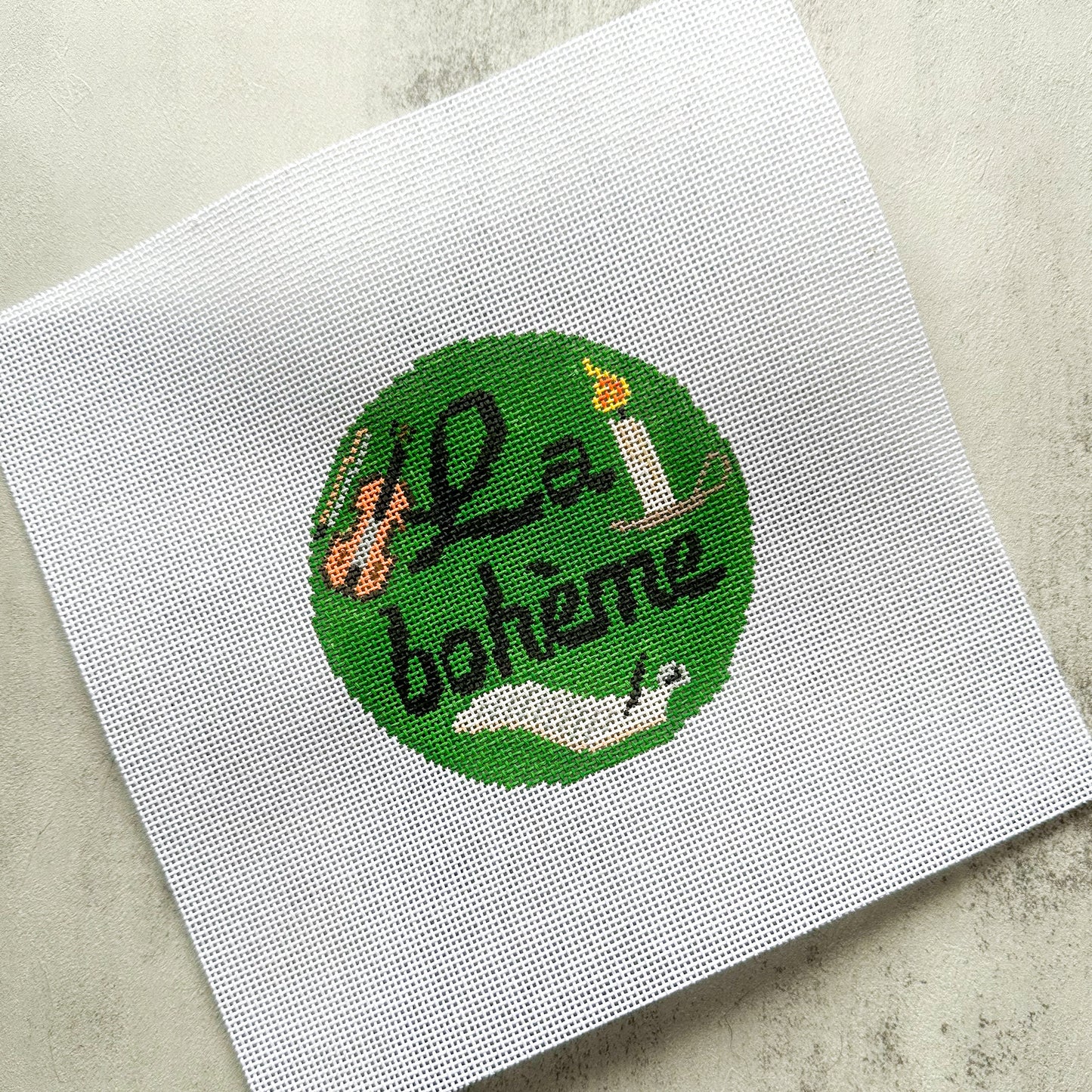 Opera Stitch: La Boheme Needlepoint Canvas