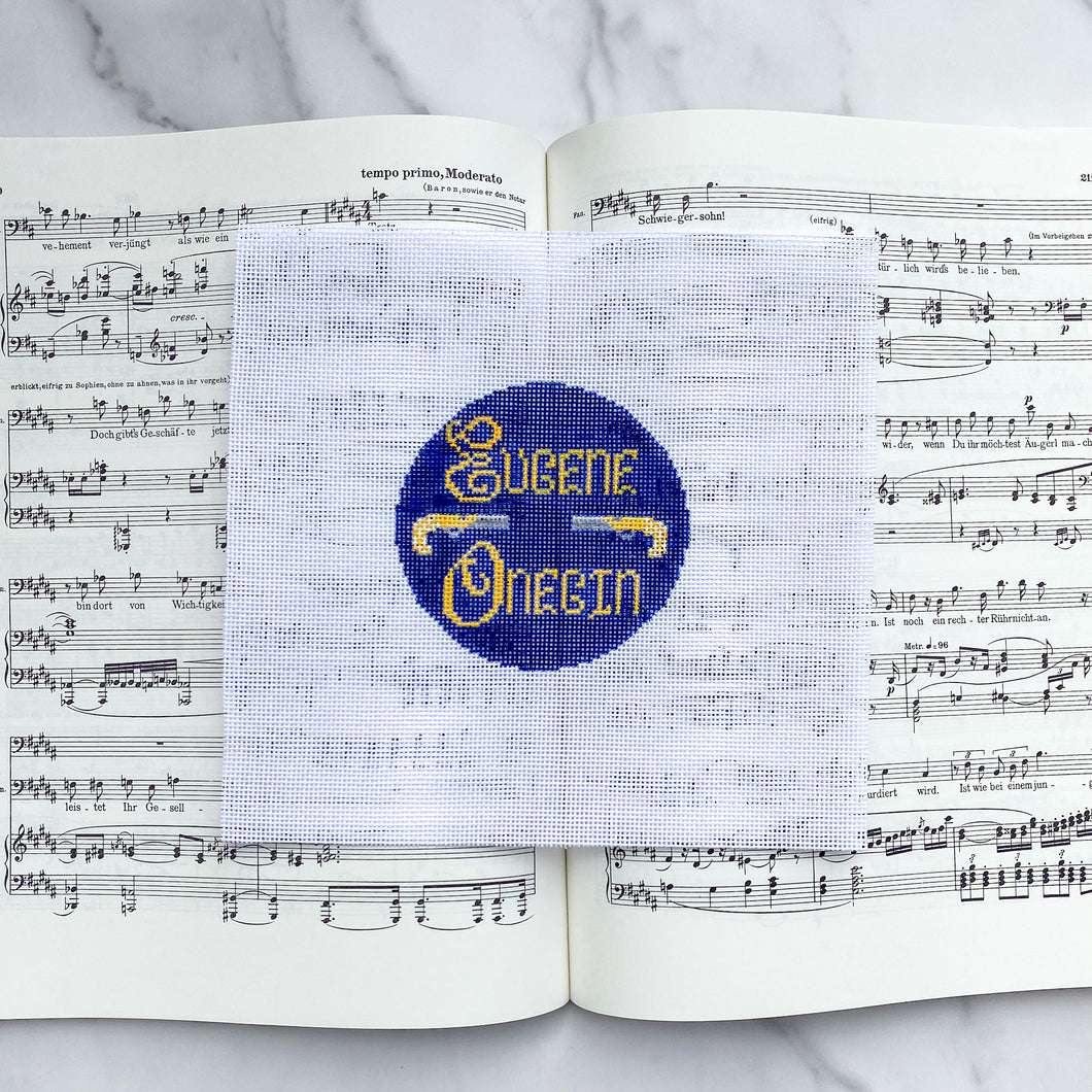 Opera Stitch: Eugene Onegin Needlepoint Canvas