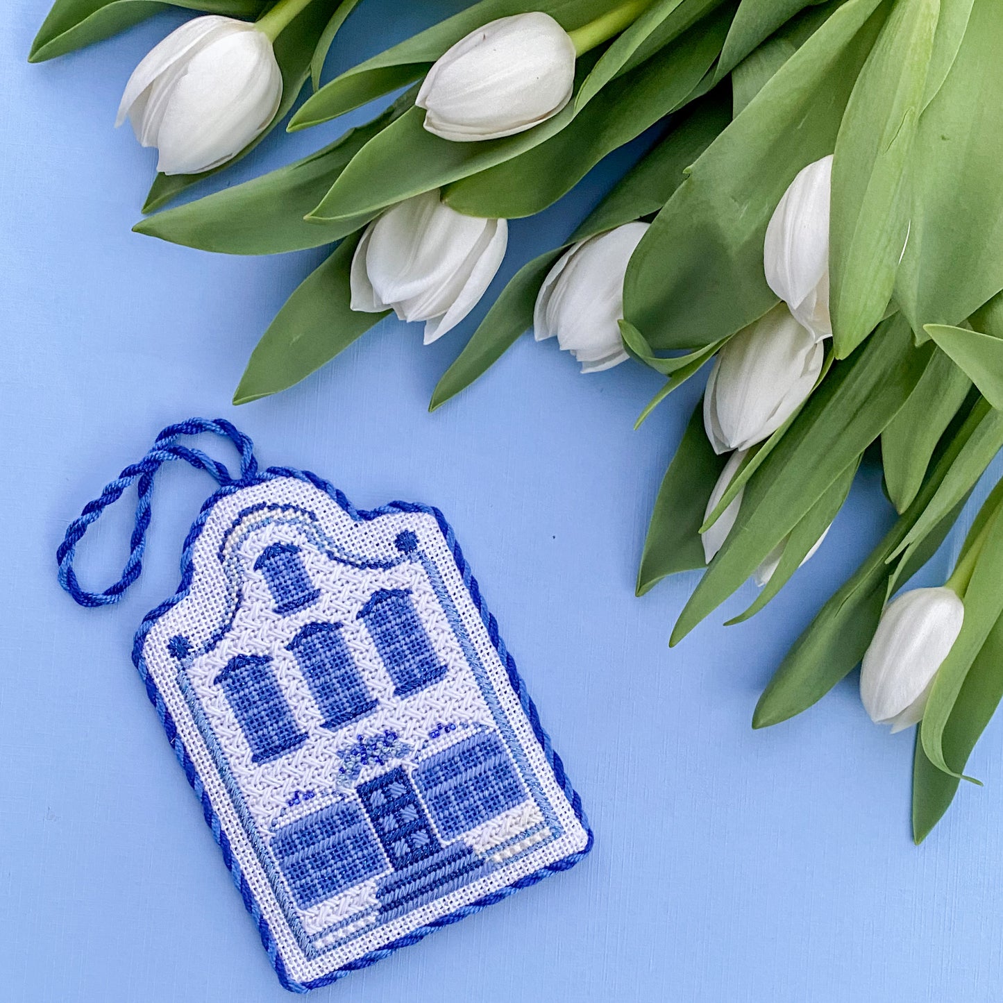 Stitch Guide for Plum Stitchery Delft House #1