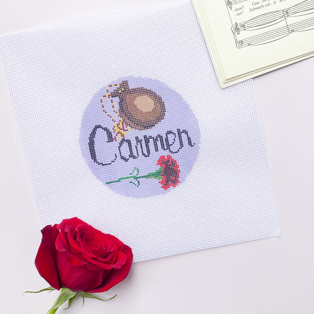 Opera Stitch: Carmen Needlepoint Canvas