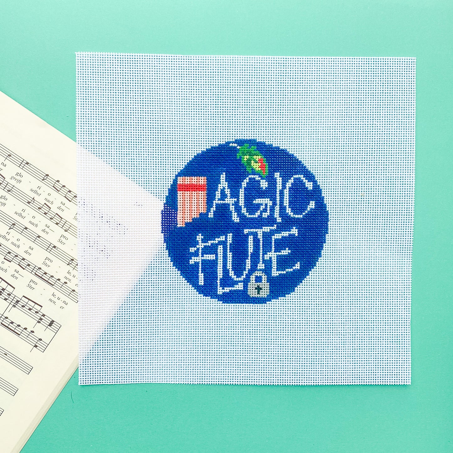 Opera Stitch: The Magic Flute Needlepoint Canvas