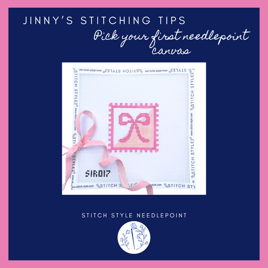 Beginner Needlepoint Tips from Stitch Style