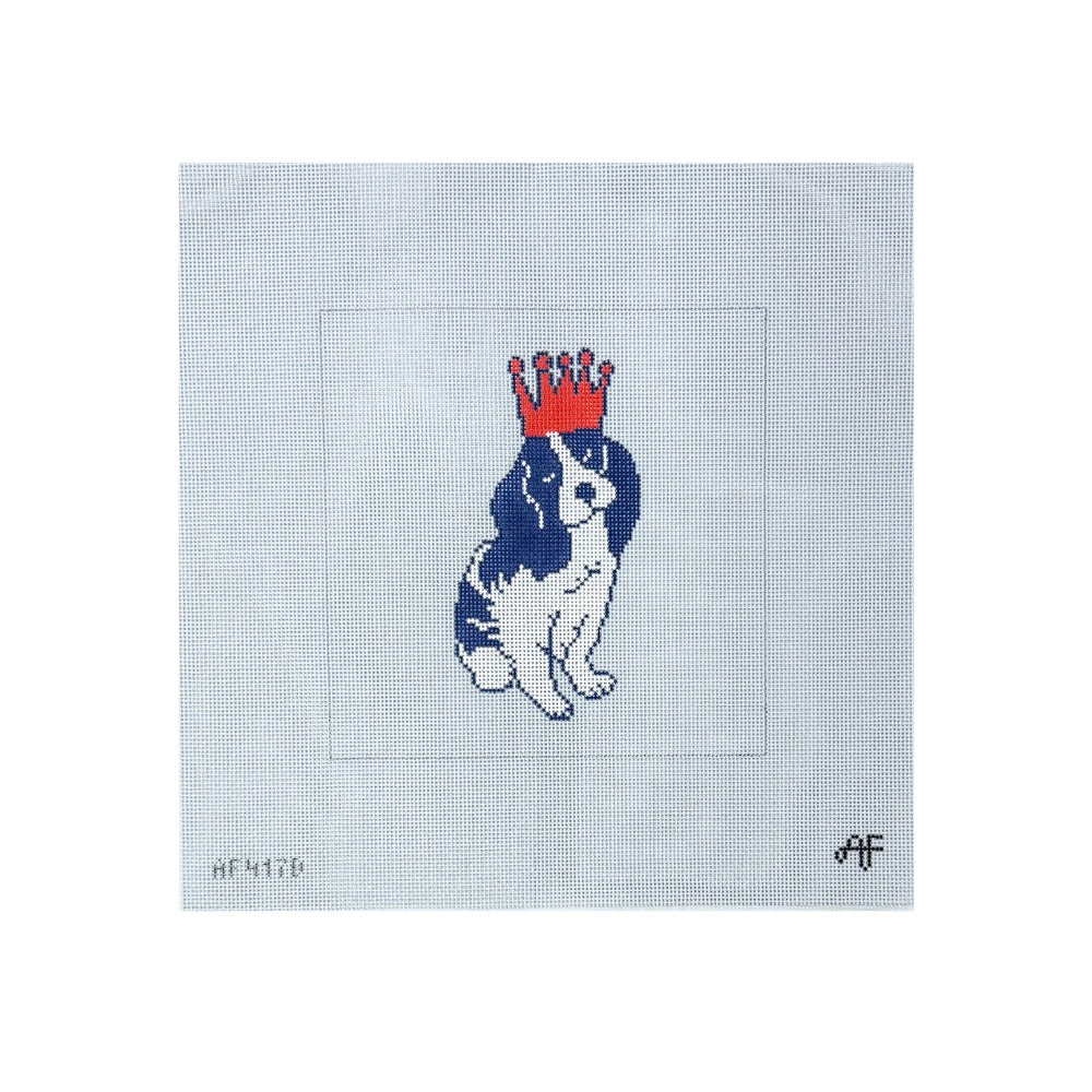 Cavalier King Charles 18 mesh Needlepoint Canvas