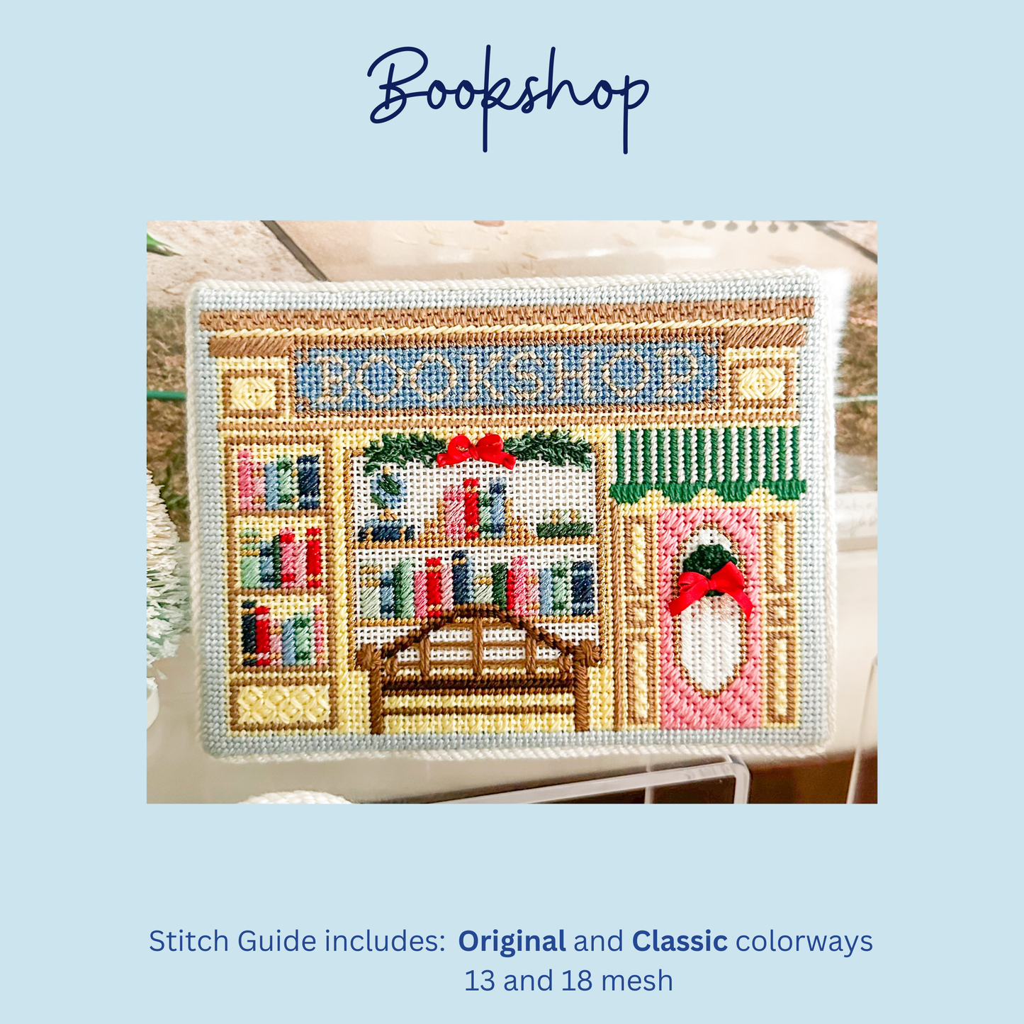 Stitch Guide for Le Point Studio Bookshop