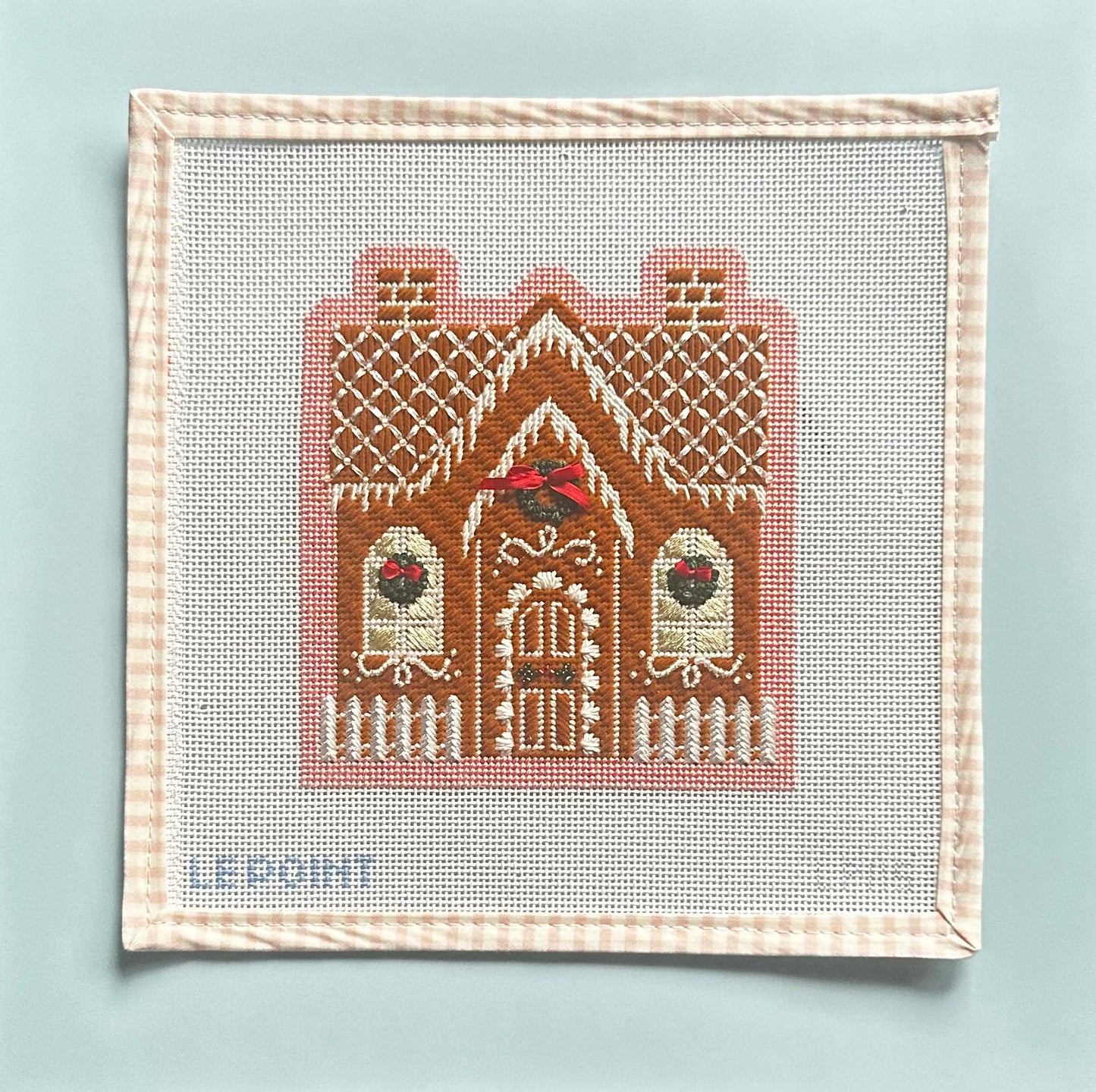 Stitch Guide for Le Point Studio Gingerbread House