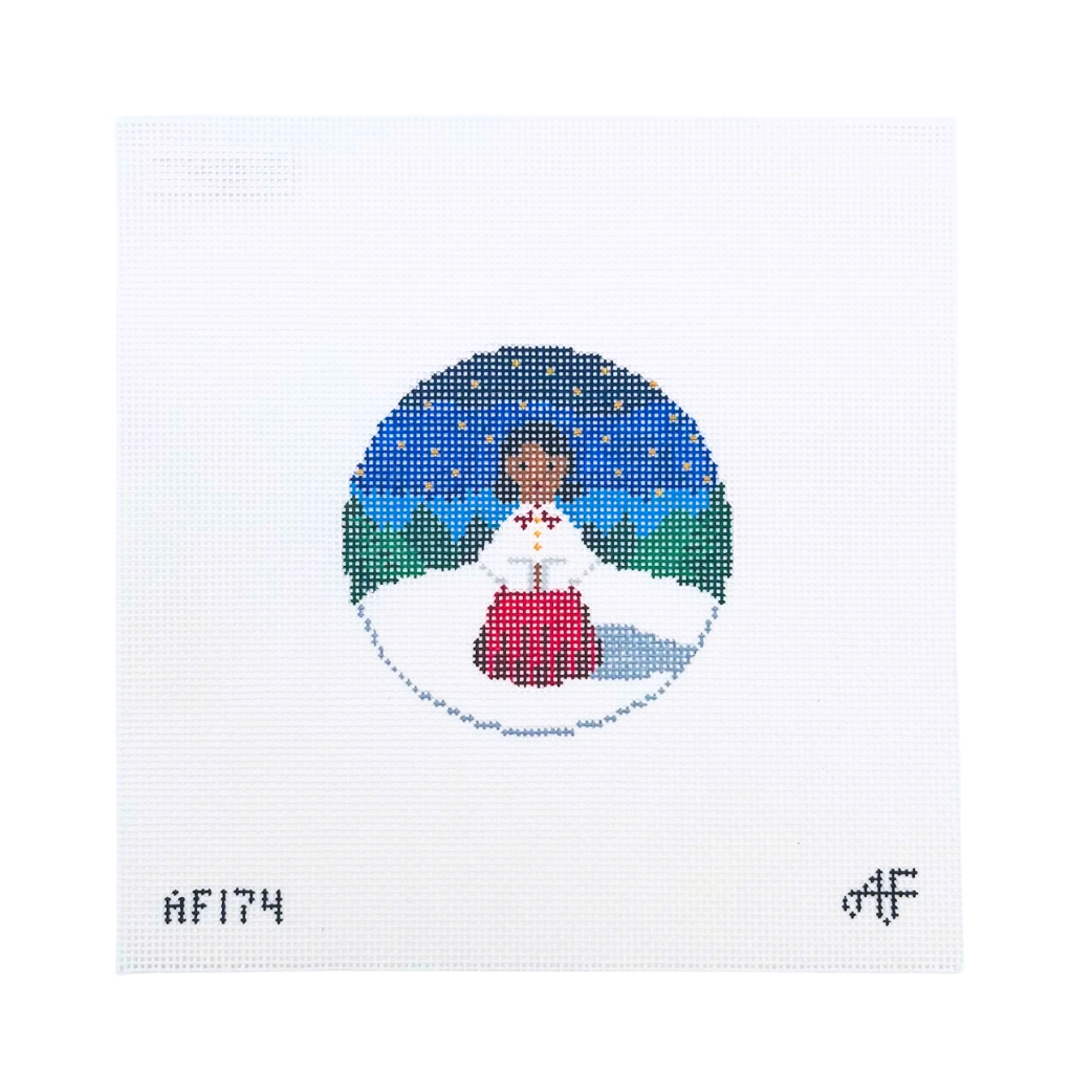 Caroler 13 mesh Needlepoint Canvas