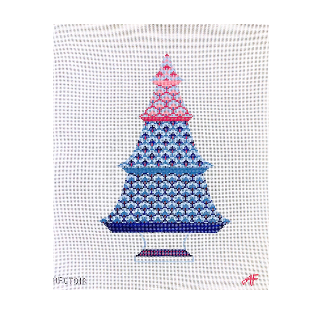 Scallop Tree Needlepoint Canvas