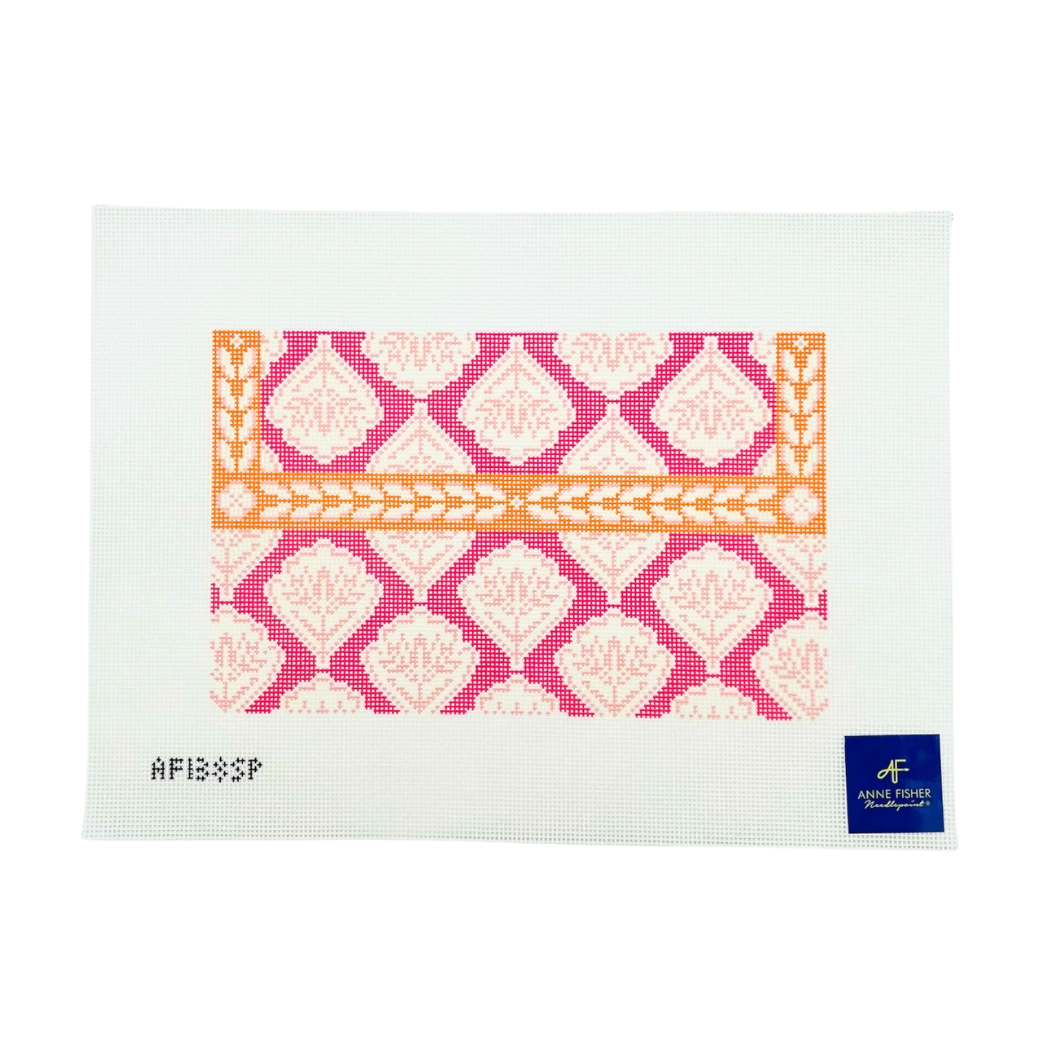 Medallion Clutch 14 Mesh Needlepoint Canvas