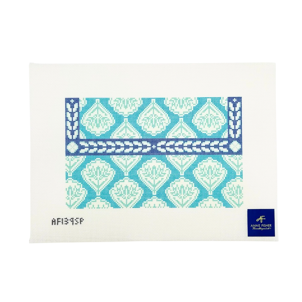 Medallion Clutch 14 Mesh Needlepoint Canvas