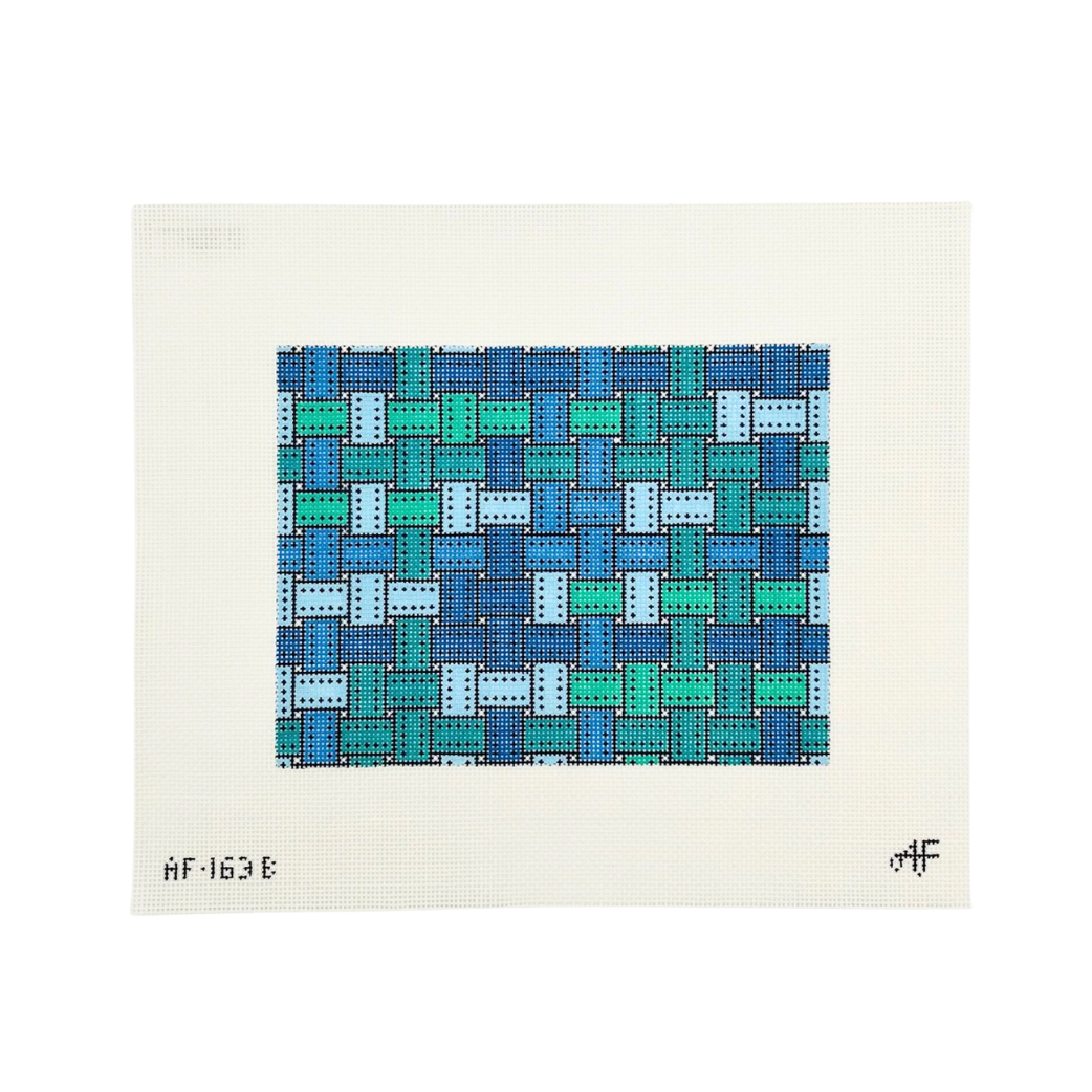 Ribbon Clutch 13 Mesh Needlepoint Canvas