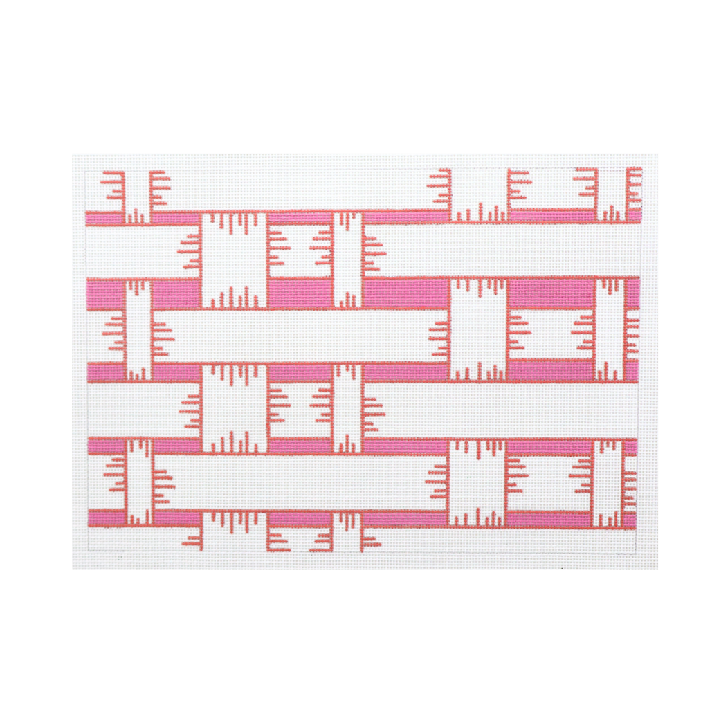 Lattice Clutch 18 mesh Needlepoint Canvas