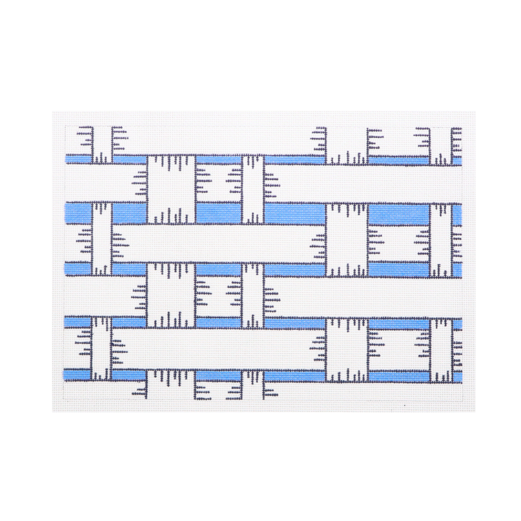 Lattice Clutch 18 mesh Needlepoint Canvas