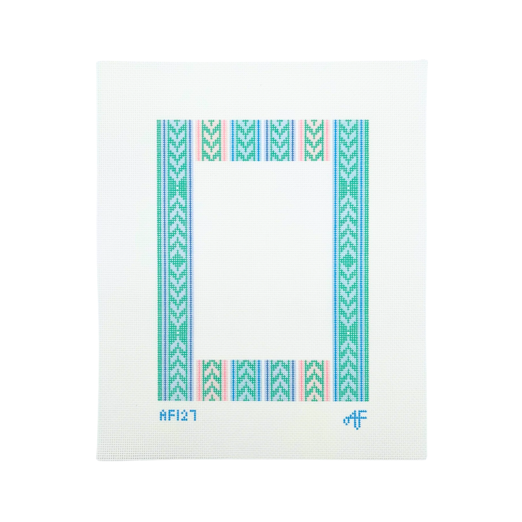 Trellis Frame 13 mesh Needlepoint Canvas