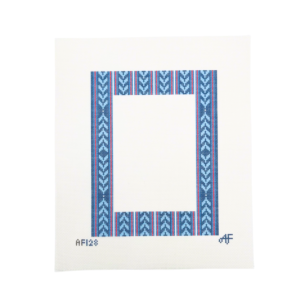 Trellis Frame 13 mesh Needlepoint Canvas