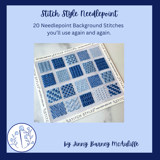 20 Background Stitches E-Book By Jinny McAuliffe