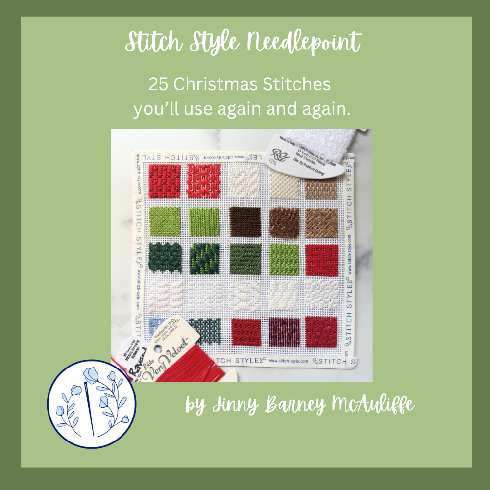 25 Christmas Stitches E-Book By Jinny McAuliffe