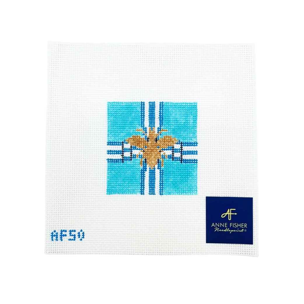 Bee Insert 14 mesh Needlepoint Canvas