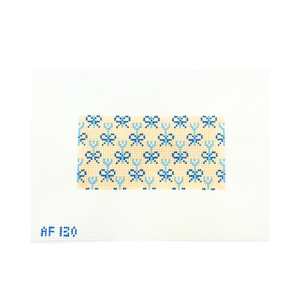 Bow Insert 14 mesh Needlepoint Canvas