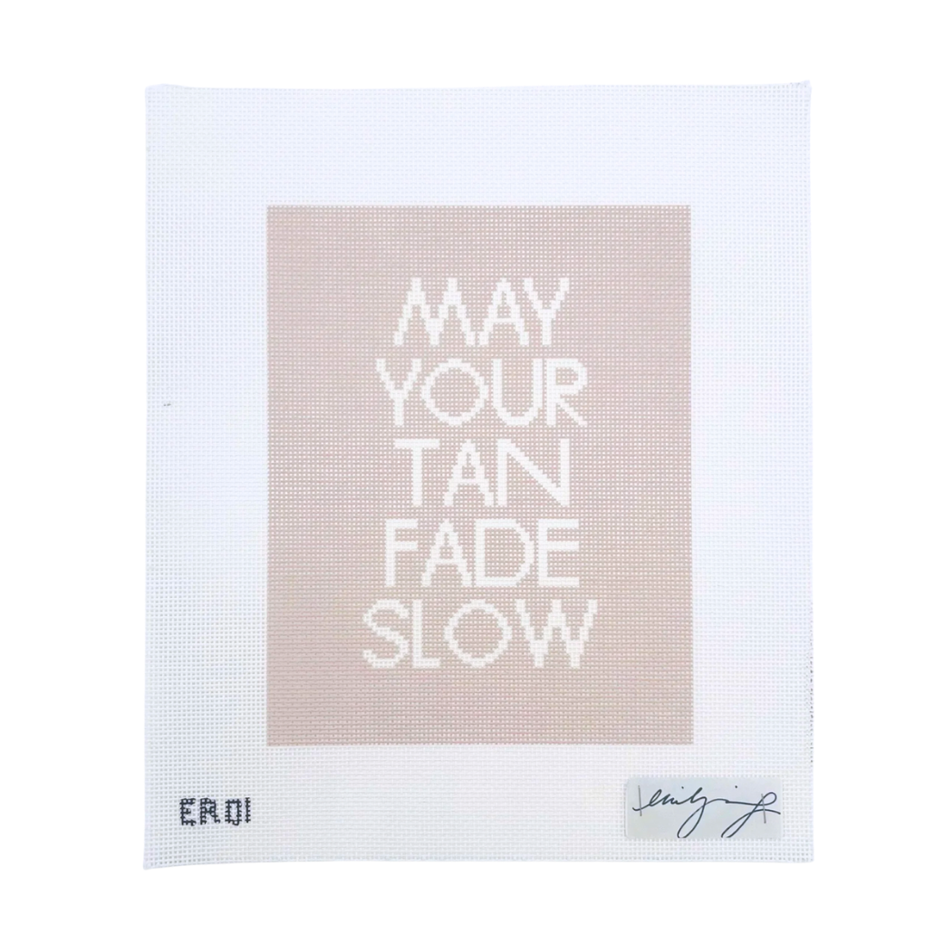 Fade Flag Needlepoint Canvas