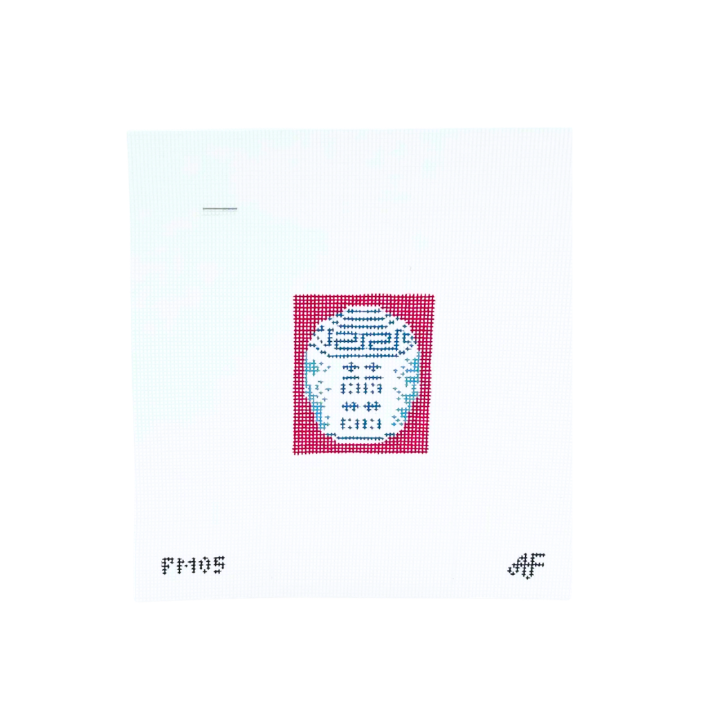 Chinoiserie 18 mesh Needlepoint Canvas