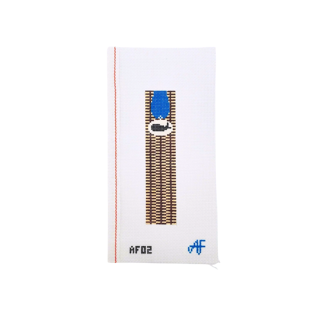 Whale Keychain 13 mesh Needlepoint Canvas