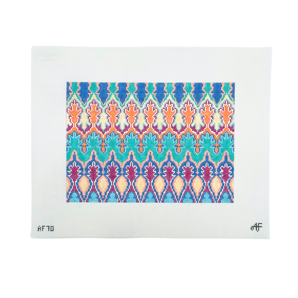 Large Retro Clutch 14 mesh Needlepoint Canvas