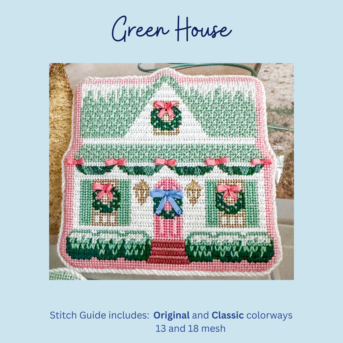 Stitch Guide for Le Point Studio Green House