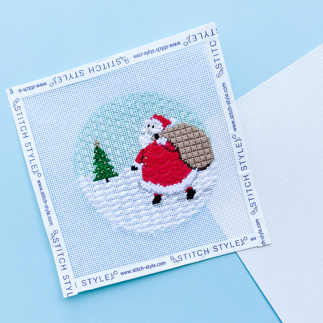 North Pole: Santa with Toy Sack Ornament