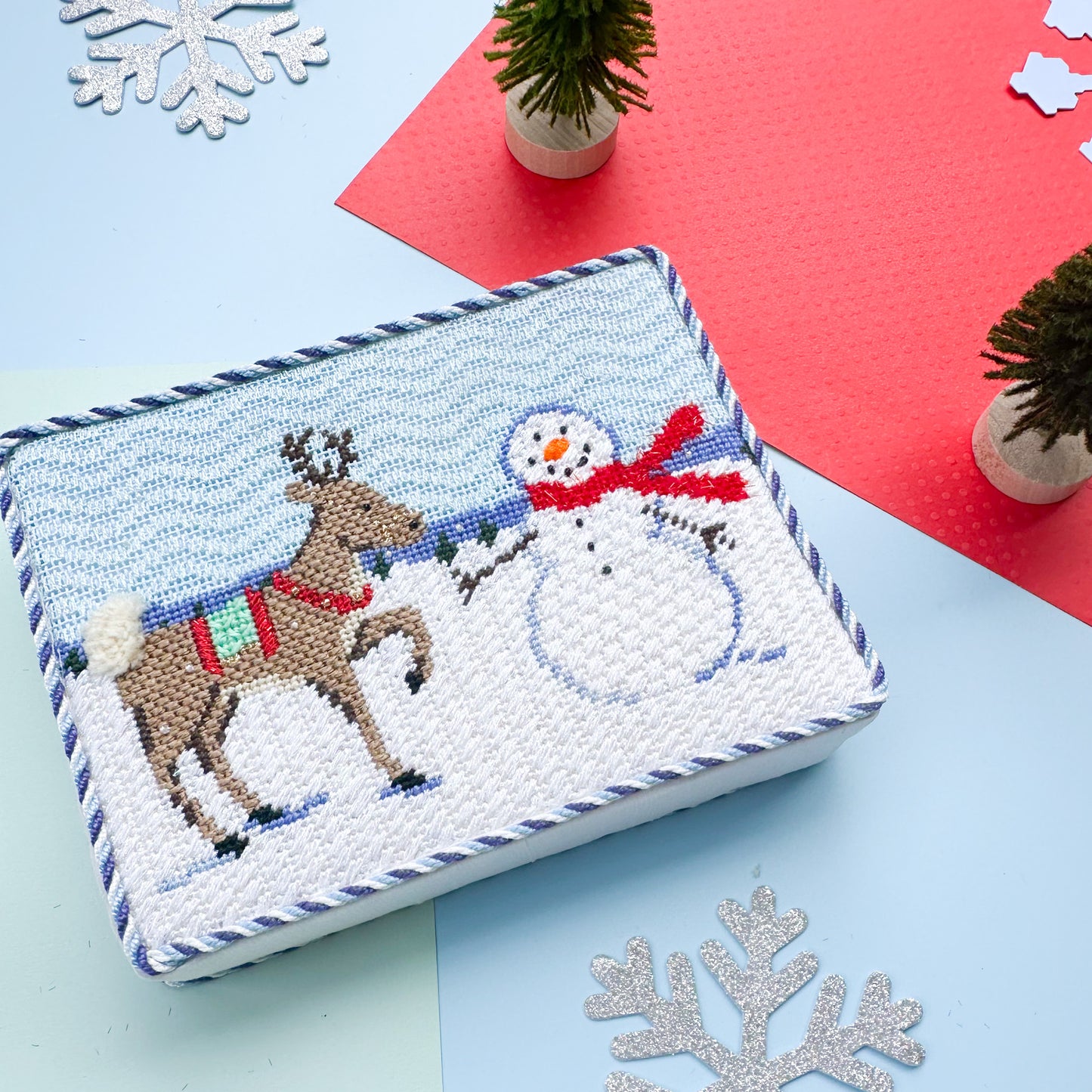 Reindeer Games Series Needlepoint Canvas
