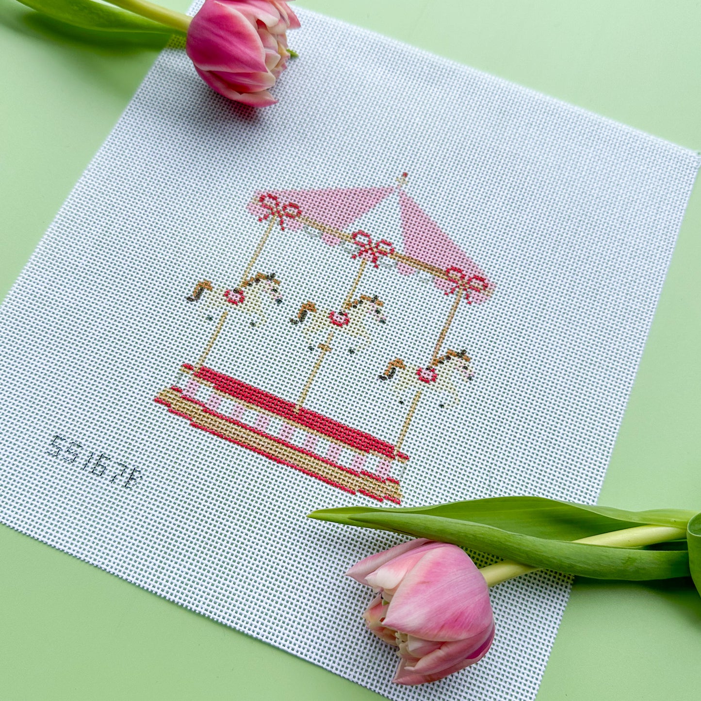 Carousel Series Needlepoint Canvases