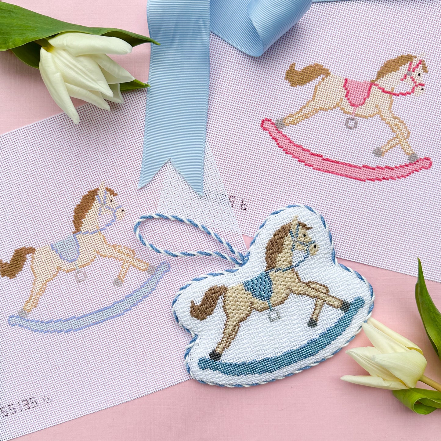 Rocking Horse Needlepoint Canvases
