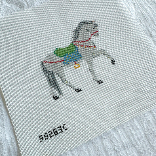 Carousel Animals 18 mesh Needlepoint Canvas