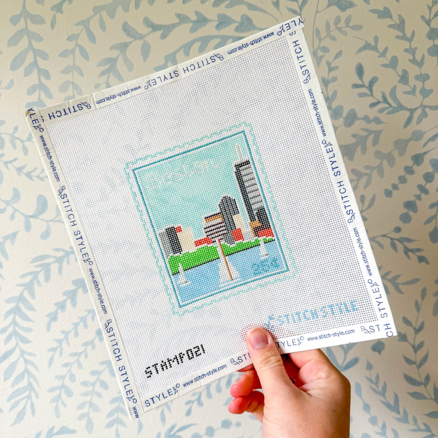 Boston Esplanade 18 Mesh Travel Stamp