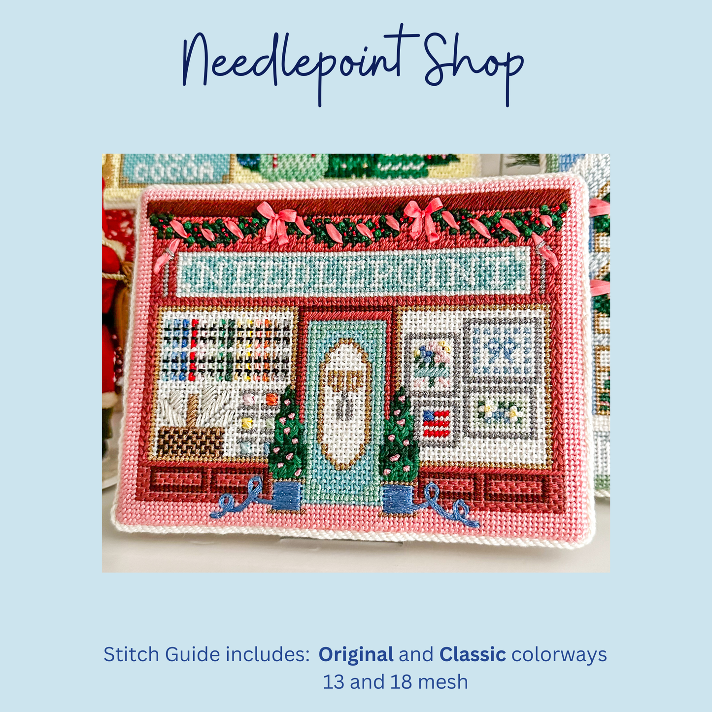 Stitch Guide for Le Point Studio Needlepoint Shop