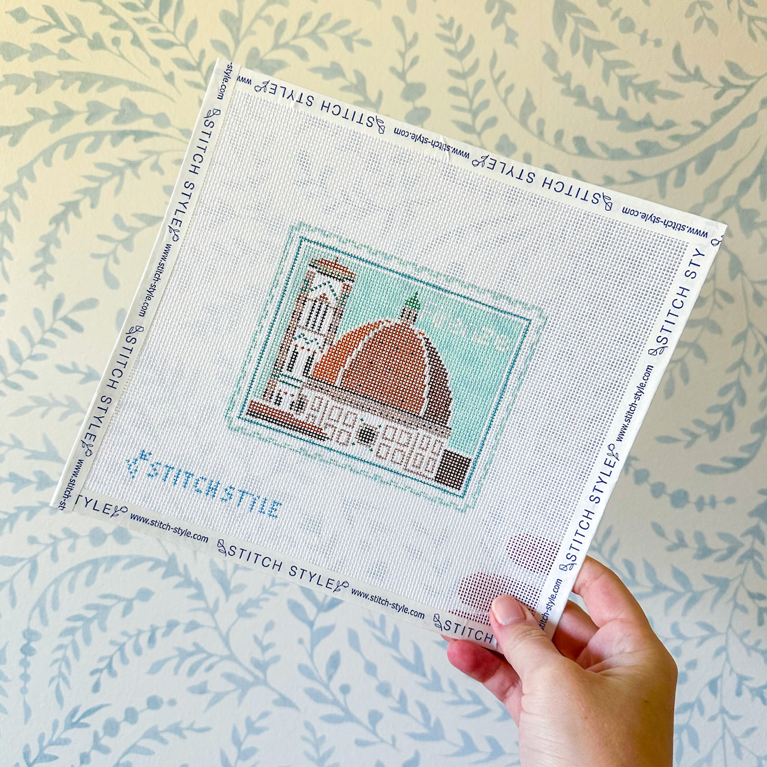 Florence Duomo Stamp 18 Mesh Needlepoint Canvas