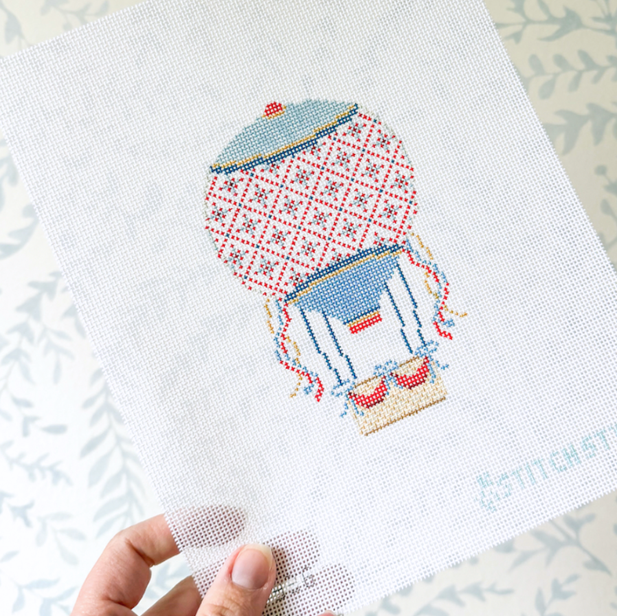 Hot air balloons over the sea ビーズ刺繍 Screenshot2026-04-27at9.55.
