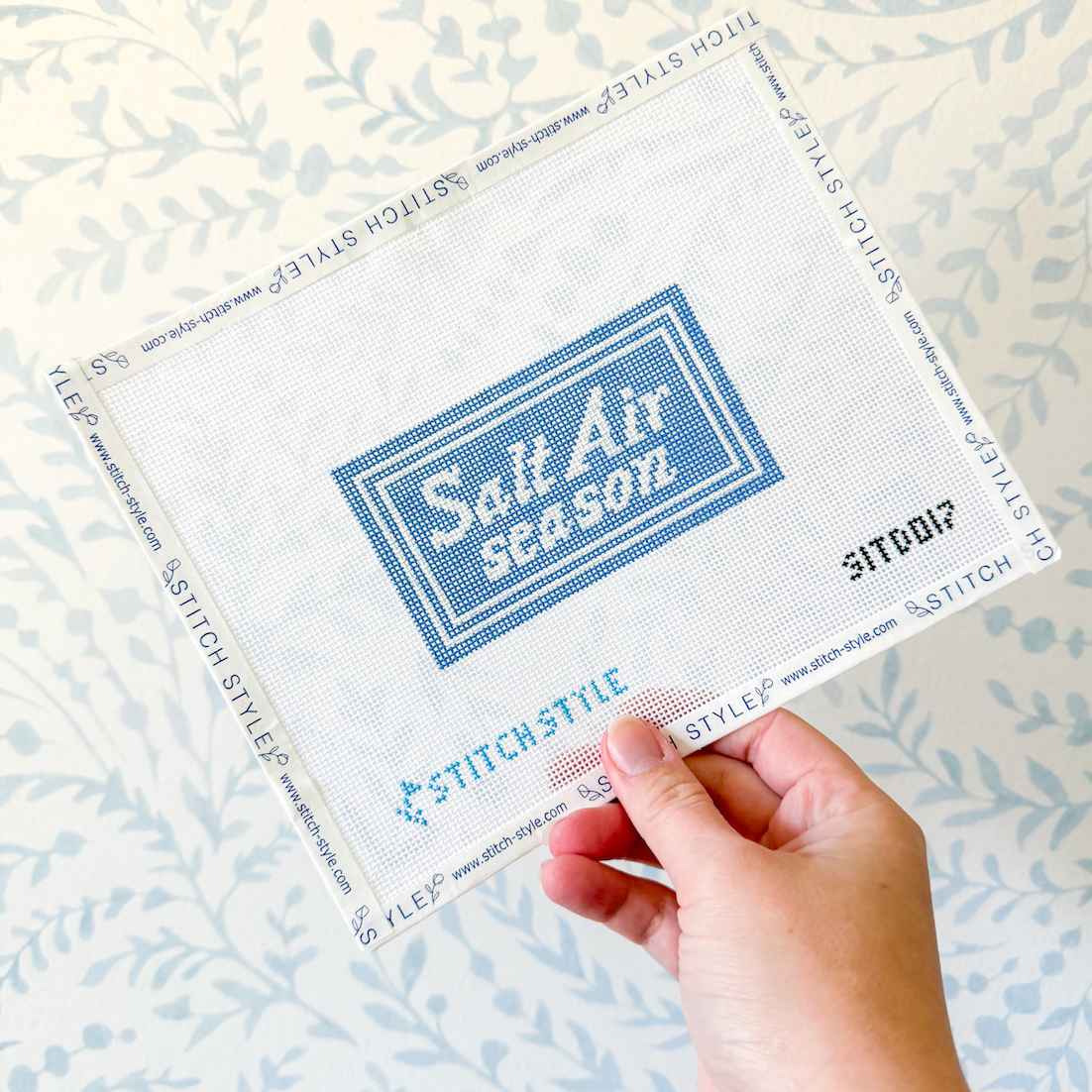 Salt Air Season 18 mesh Needlepoint Canvas