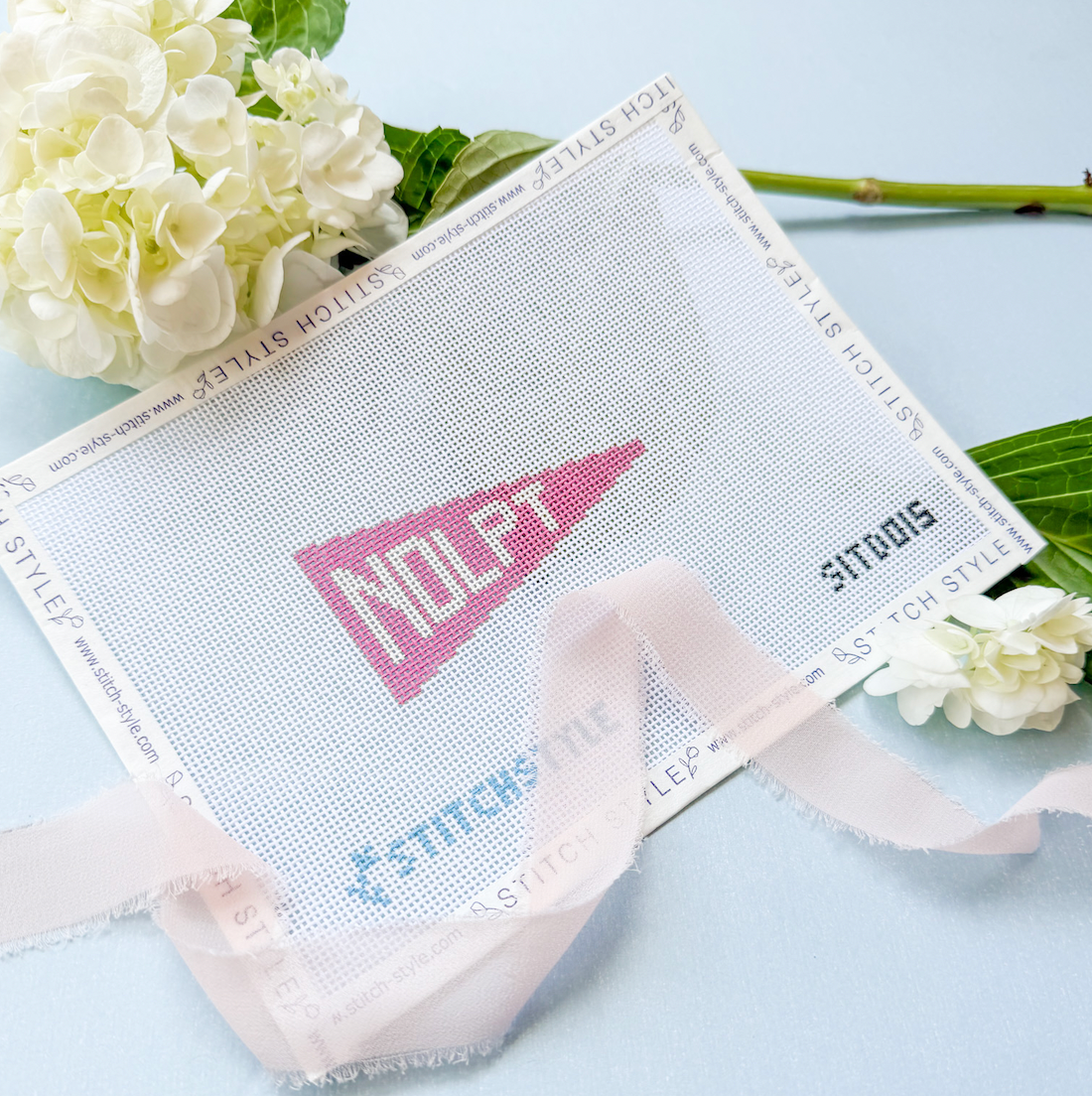NDLPT Pennant 18 mesh Needlepoint Canvas
