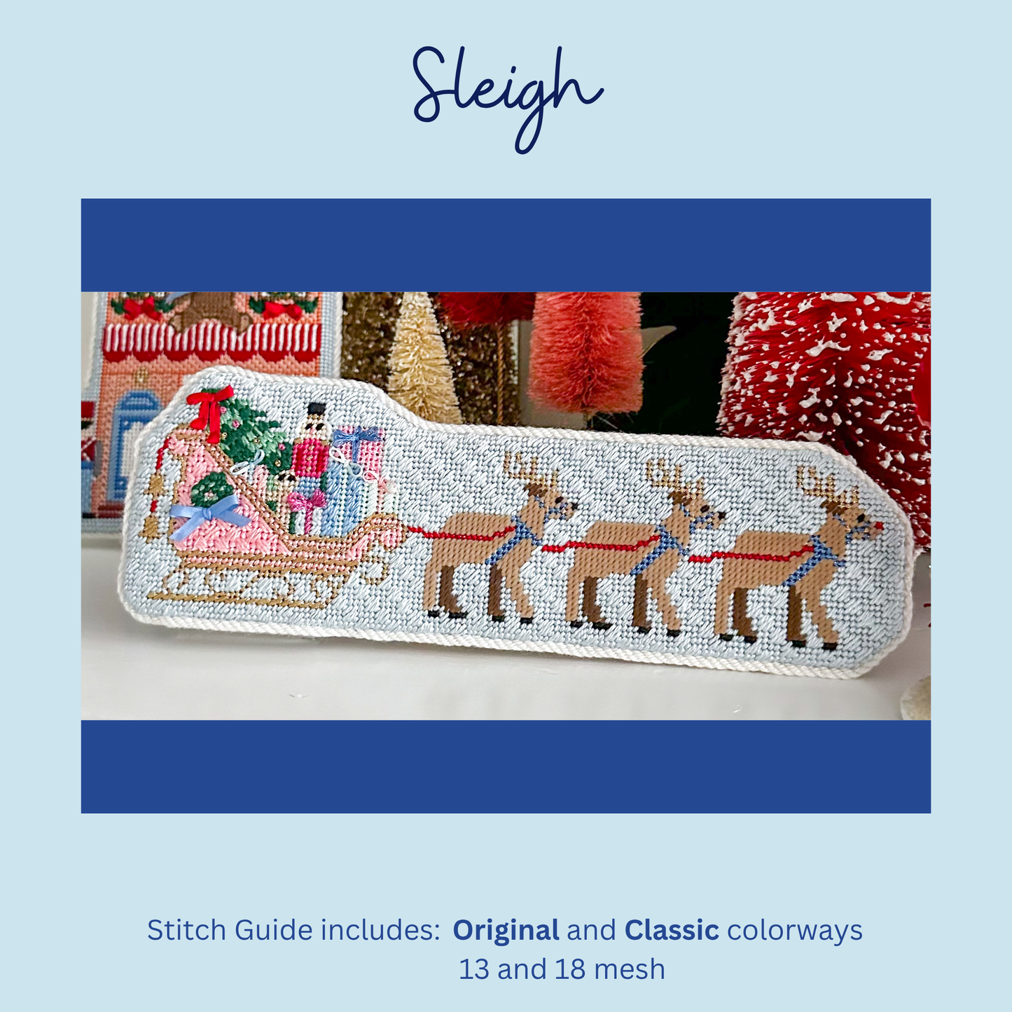 Stitch Guide for Le Point Studio Sleigh