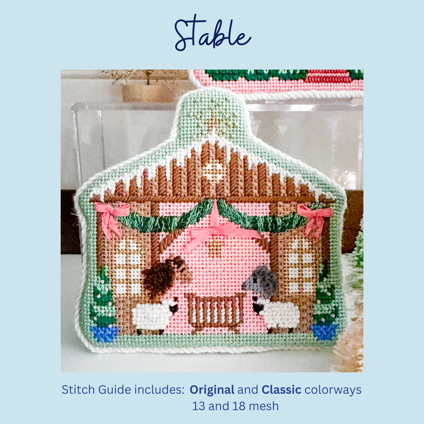 Stitch Guide for Le Point Studio Stable